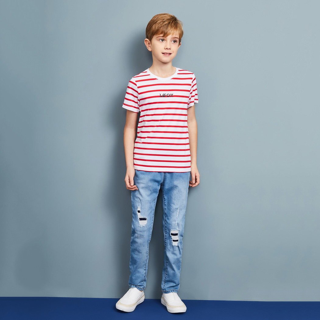 OEM Factory Custom Boys Short Sleeve Shirts